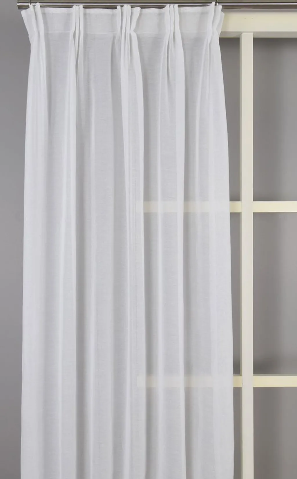 Gardiner Enfärgade<Nordisk Textil Madison offwhite gardin 2x140x280cm - Hotellgardiner