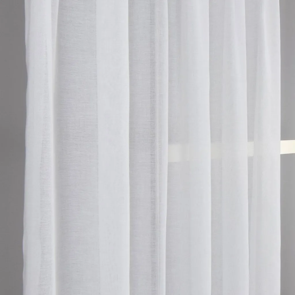 Gardiner Enfärgade<Nordisk Textil Madison offwhite gardin 2x140x280cm - Hotellgardiner