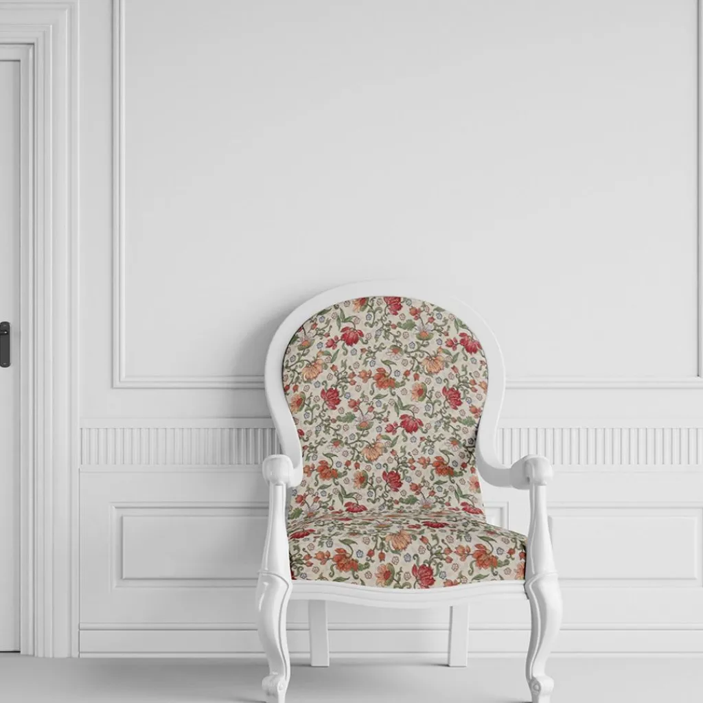 Mönstrade Möbeltyger<Arvidssons textil Maggi offwhite jacquard