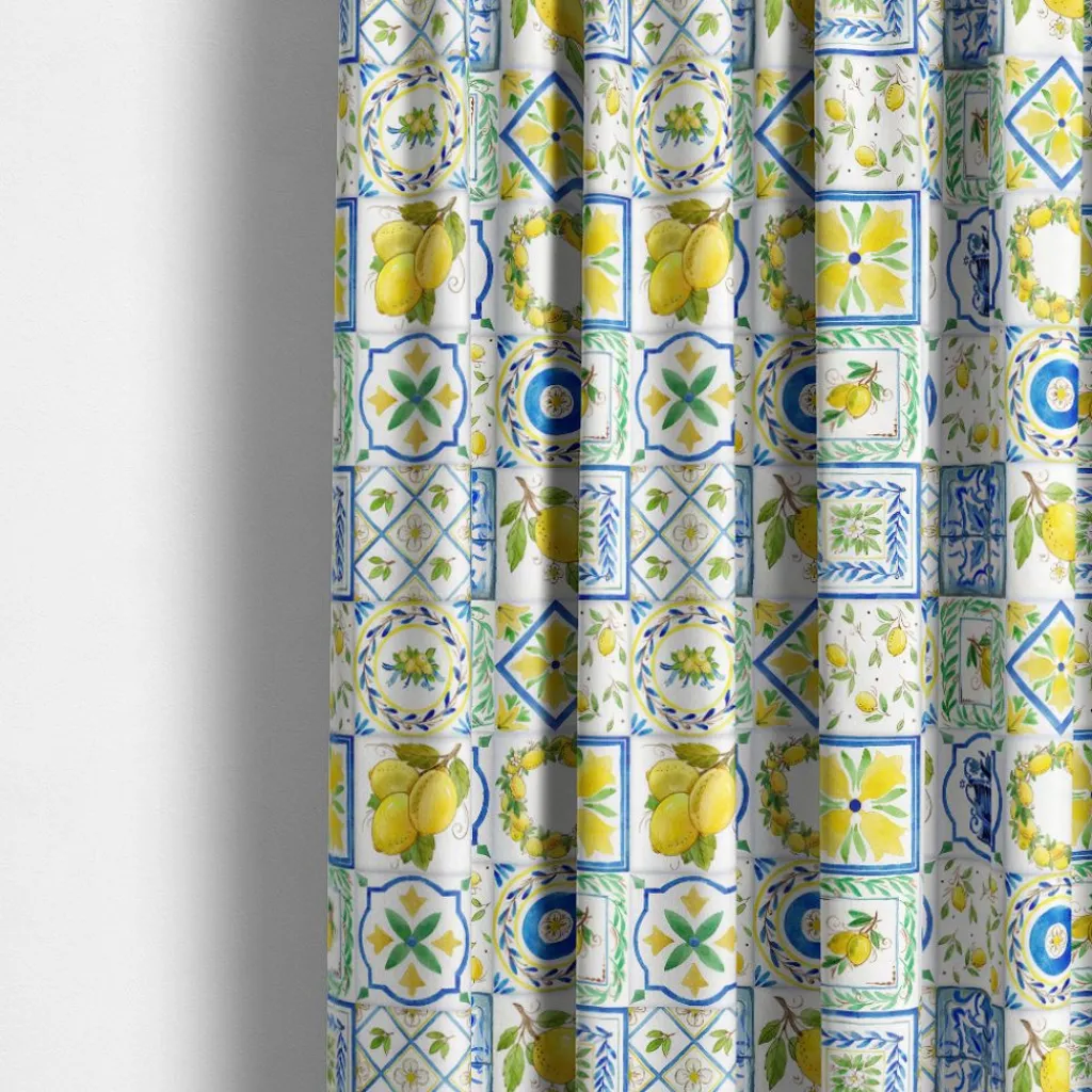 Gardiner Mönstrade<Nordisk Textil Mediterranean Mosaic gardiner