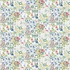 Gardintyger Mönstrade|Arvidssons Textil<Arvidssons textil Midsommardans vit tyg