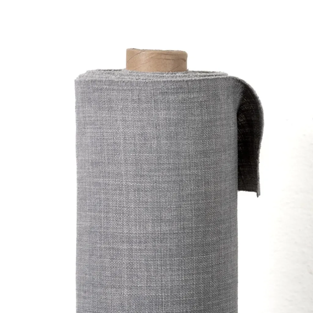 Gardintyger Enfärgade<Nordisk Textil Milo ljusgrå gardintyg - Stilrent med fin struktur