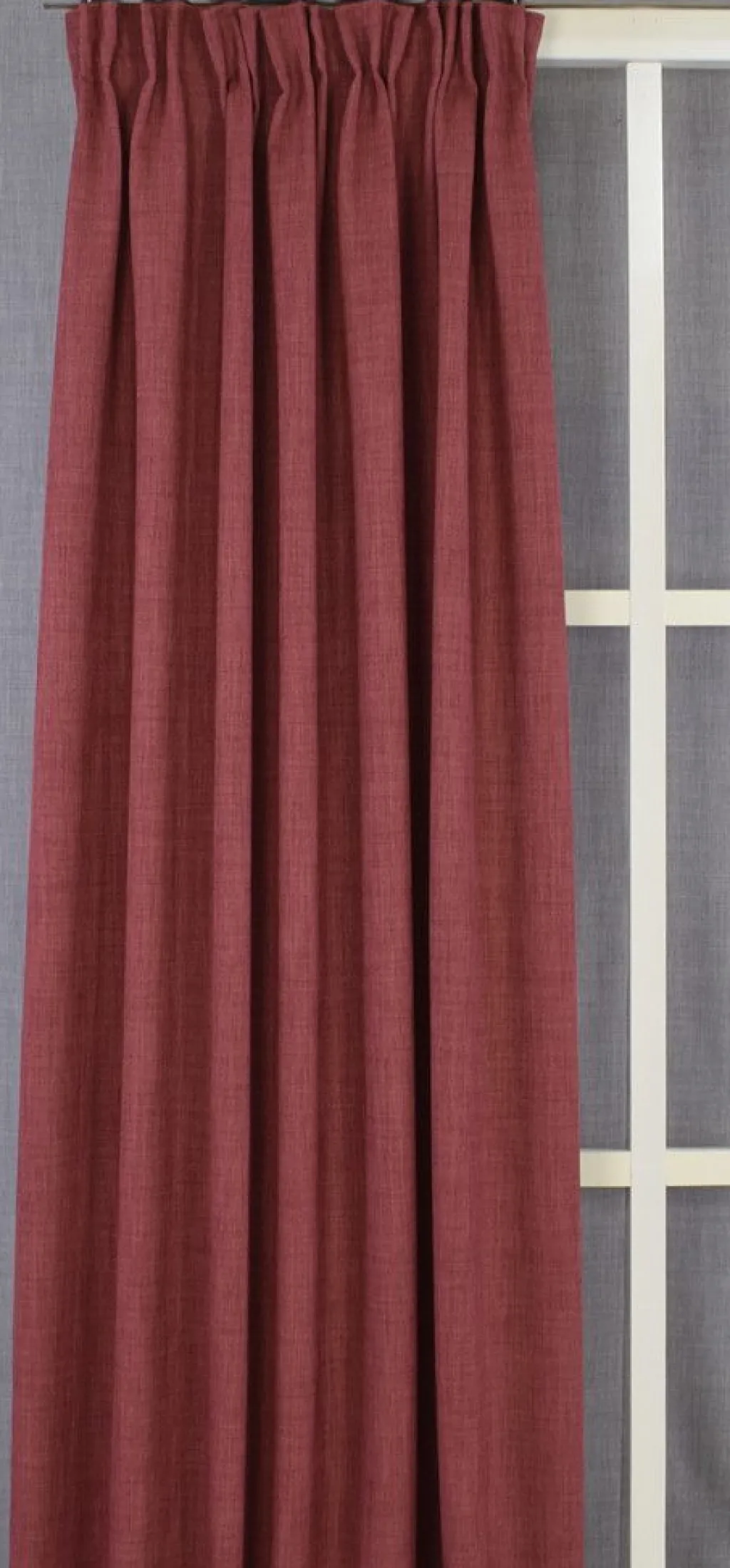 Gardiner Enfärgade<Nordisk Textil Milo marsala gardiner - Tidlös design med fin struktur