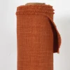 Gardintyger Enfärgade<Nordisk Textil Milo orange gardintyg - Stilrent med fin struktur