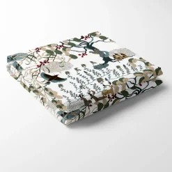 Bordsduk<Arvidssons textil Mimers källa turkos bordsduk