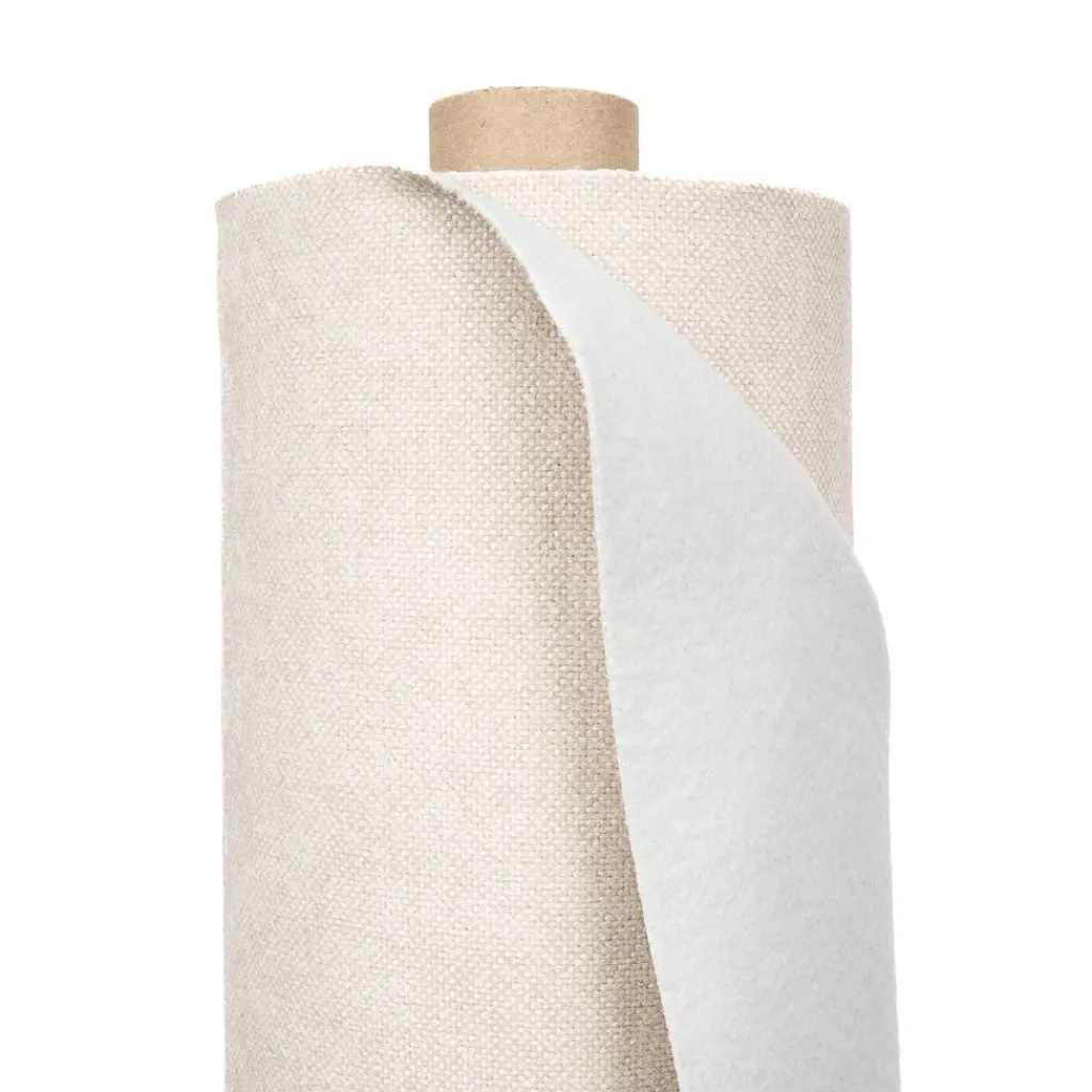 Enfärgade Möbeltyger<Nordisk Textil Mistral Ivory Möbeltyg – Slitstarkt med mjuk känsla