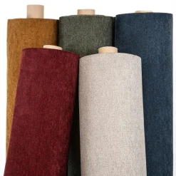 Enfärgade Möbeltyger<Nordisk Textil Mistral Mustard Möbeltyg – Slitstarkt med mjuk känsla