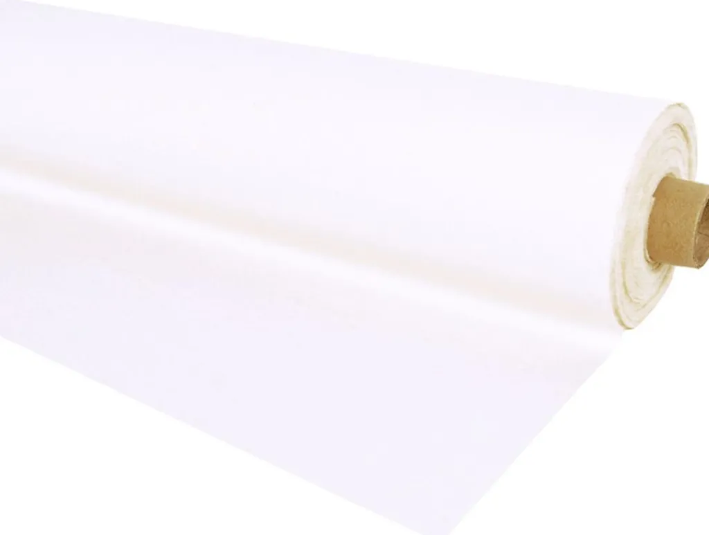 Gardintyger Enfärgade|Enfärgade Möbeltyger<Arvidssons textil Mix vit - Enfärgat slätt hållbart alltyg