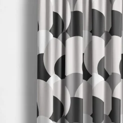 Gardintyger Mönstrade|Arvidssons Textil<Arvidssons textil Månväven grå tyg