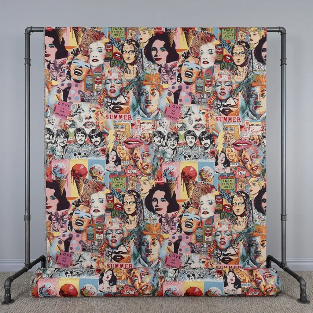 Mönstrade Möbeltyger<Nordisk Textil Mona Lisa gobelängtyg