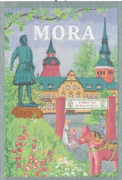 Kökshandduk<Ekelund Mora kökshandduk 35X50 - s Linneväveri