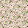 Gardintyger Mönstrade|Arvidssons Textil<Arvidssons textil Mormors Täppa tyg – Blommigt tyg med romantisk sommarkänsla
