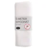Myggnät< Myggnät vit 5m