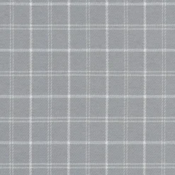 Rutiga Möbeltyger|Rea Möbeltyger<Nordisk Textil Narvik ljusgrå möbeltyg