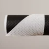 Mönstrade Fuskskinn< Nero svart fuskskinn - med en yta som sticker ut