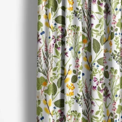 Gardiner Mönstrade<Arvidssons textil Ångermanland blommiga gardiner