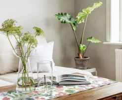 Bordslöpare|Ekelund Löpare<Ekelund Ängsdröm löpare 35X140 - s Linneväveri