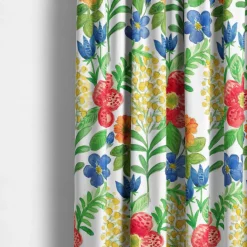 Gardintyger Mönstrade|Arvidssons Textil<Arvidssons textil Ängsdröm offwhite-multi tyg