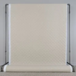 Mönstrade Fuskskinn< Niva XL ljusbeige fuskskinn