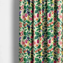 Gardiner Mönstrade<Nordisk Textil Nordisk Flora gardiner