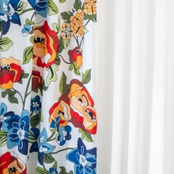 Gardintyger Mönstrade<Nordisk Textil Nordisk summer tyg