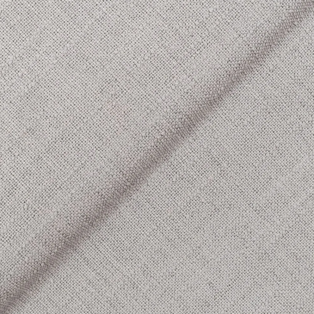 Enfärgade Möbeltyger<Nordisk Textil Normandie Möbeltyg Ljusgrå – Slitstarkt med Linne-look