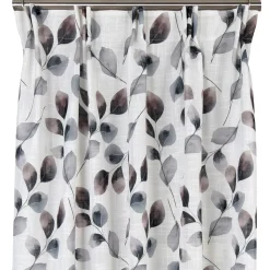 Gardiner Mönstrade<Nordisk Textil Odelia gardin – elegant bladmönstrad gardin i mjuka naturtoner