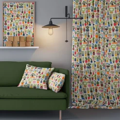Gardiner Mönstrade<Arvidssons textil Orangeriet offwhite gardin