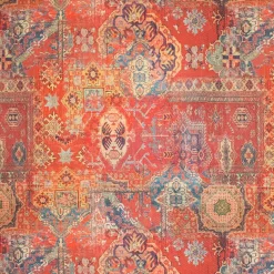 Gardintyger Mönstrade< Oriental tyg - mönstrat tyg inspirerat av klassiska orientaliska mattor
