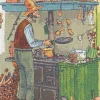 Kökshandduk<Ekelund Pannkakor kökshandduk 40X60 - s Linneväveri