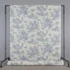 Gardintyger Mönstrade<Nordisk Textil Pastorale tyg med Toile de Jouy mönster