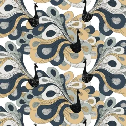 Arvidssons Textil<Arvidssons textil Pavo grå tyg