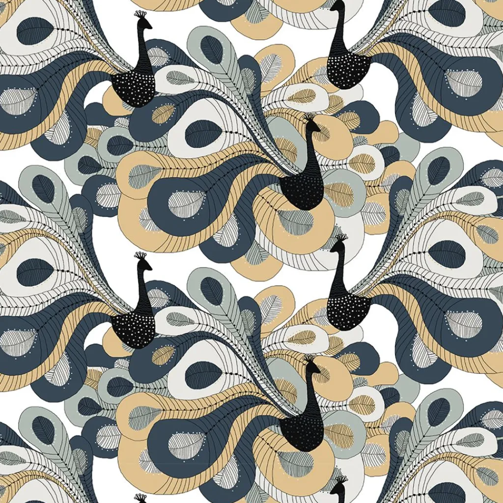 Arvidssons Textil<Arvidssons textil Pavo grå tyg
