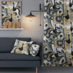 Arvidssons Textil<Arvidssons textil Pavo grå tyg