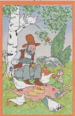 Kökshandduk<Ekelund Picknick kökshandduk 40X60 - s Linneväveri