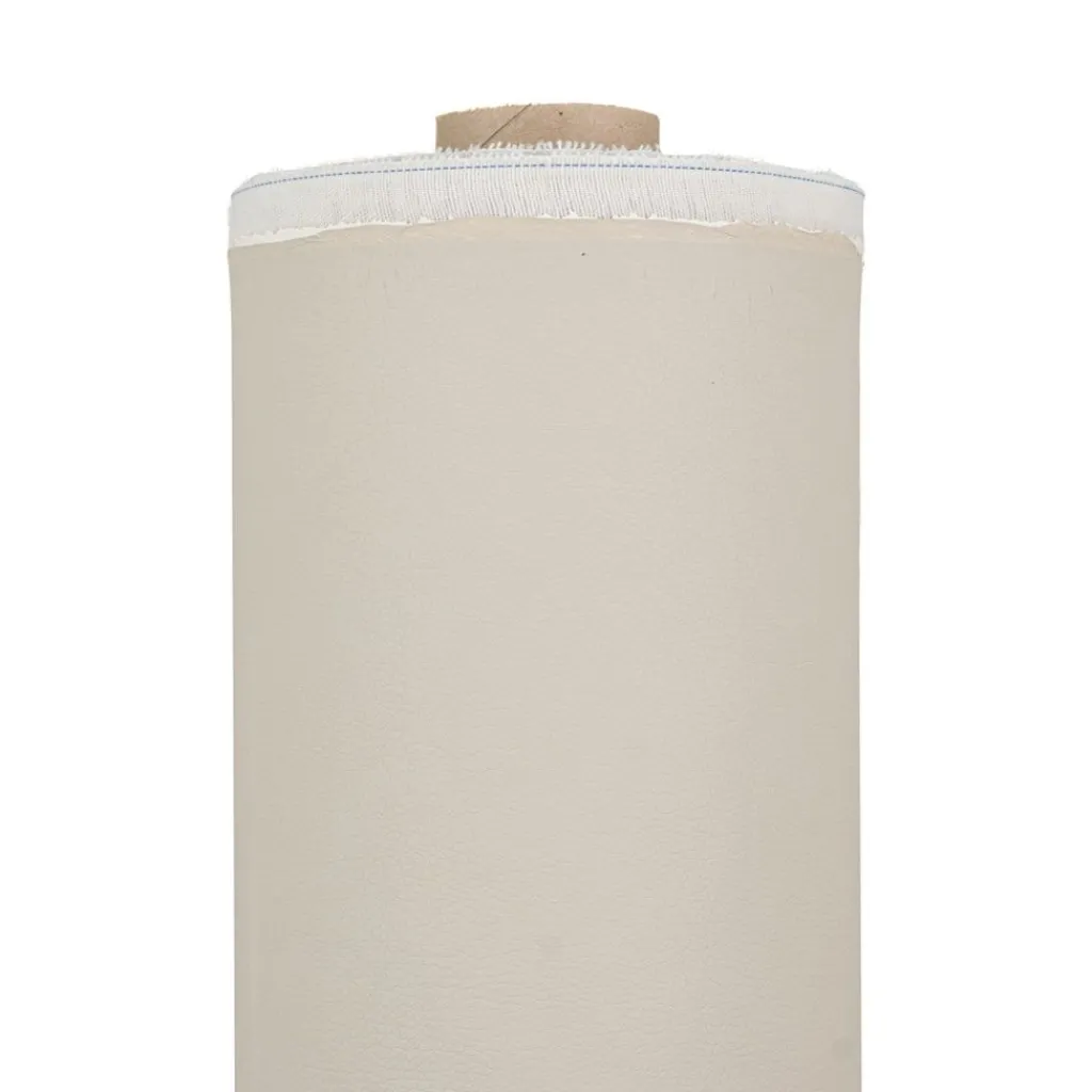 Enfärgade Fuskskinn< Plain ljusbeige fuskskinn