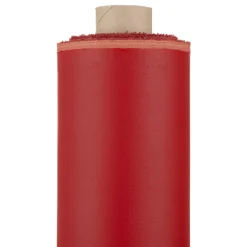 Enfärgade Fuskskinn< Plain röd fuskskinn