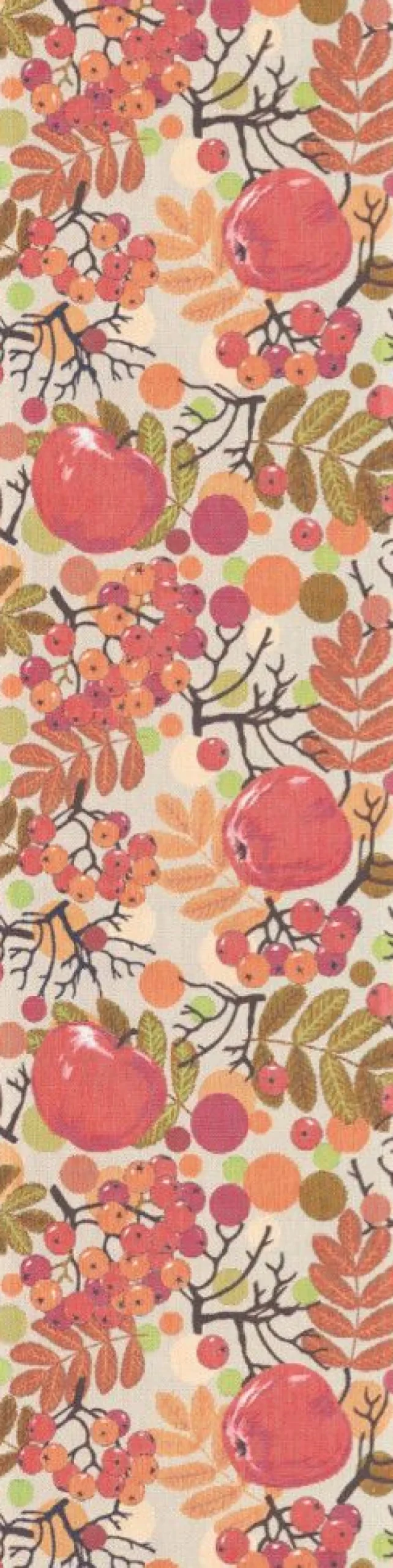 Jullöpare|Bordslöpare<Ekelund Äppelbär löpare 35x140 - s Linneväveri