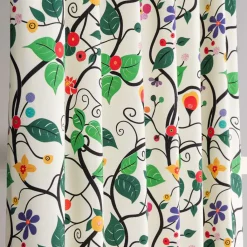 Gardiner Mönstrade<Nordisk Textil Rauma Garden gardiner – Färgstark gardin med lekfullt blommönster