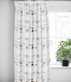 Gardiner Mönstrade|Julgardiner<Arvidssons textil Renfjället gardiner