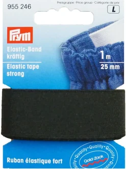 Resårband<Prym Resårband 25mm svart