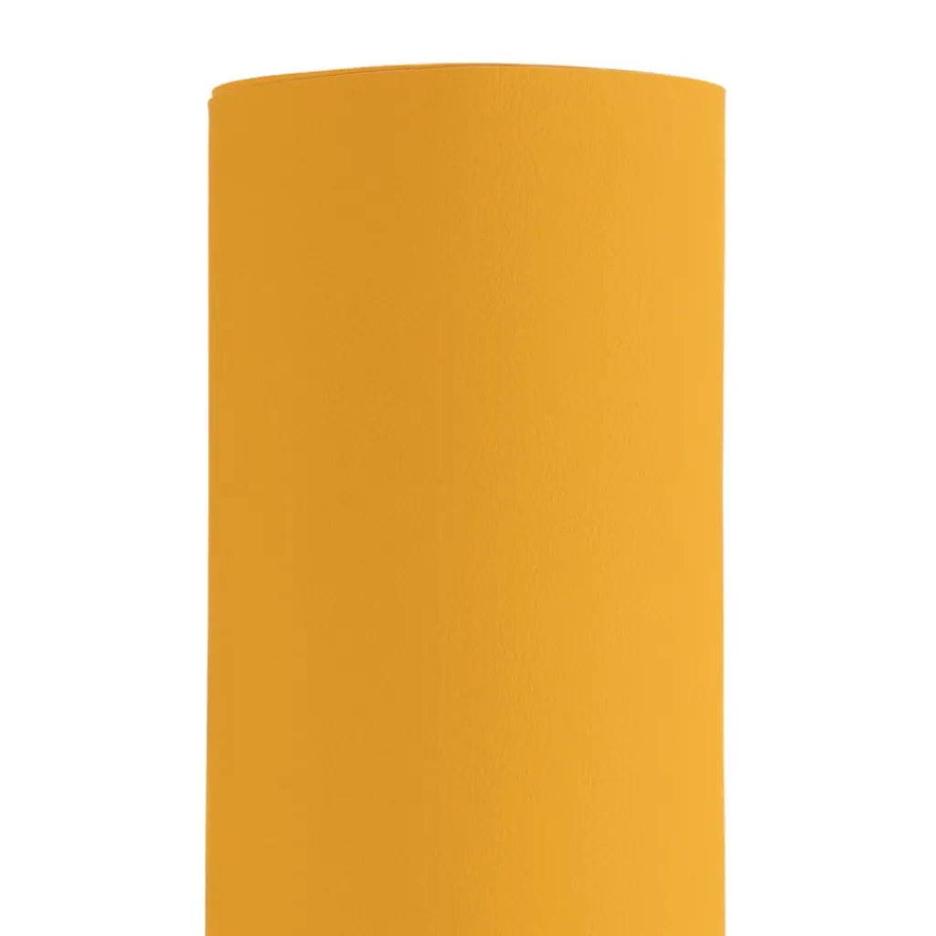 Enfärgade Fuskskinn<Nordisk Textil RIO Yellow Fuskskinn | Certifierad, Slitstarkt & lättskött
