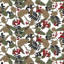 Gardintyger Mönstrade|Arvidssons Textil<Arvidssons textil Rönnkvist brun tyg