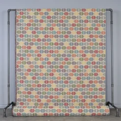 Mönstrade Möbeltyger<Nordisk Textil Roswalt natur möbeltyg