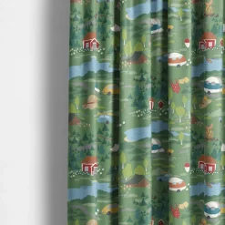Gardintyger Mönstrade|Arvidssons Textil<Arvidssons textil Semester grön tyg – sommar och camping