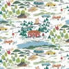 Mönstrade Kuddfodral<Arvidssons textil Semester vit kuddfodral