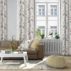 Gardintyger Mönstrade|Arvidssons Textil<Arvidssons textil Sidensvansar tyg