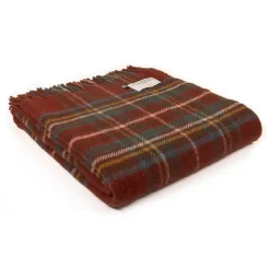 Ullplädar<Tweedmill textiles Skotskrutig ullpläd Antique Royal Stewart - 100% Ull, 150x183 cm
