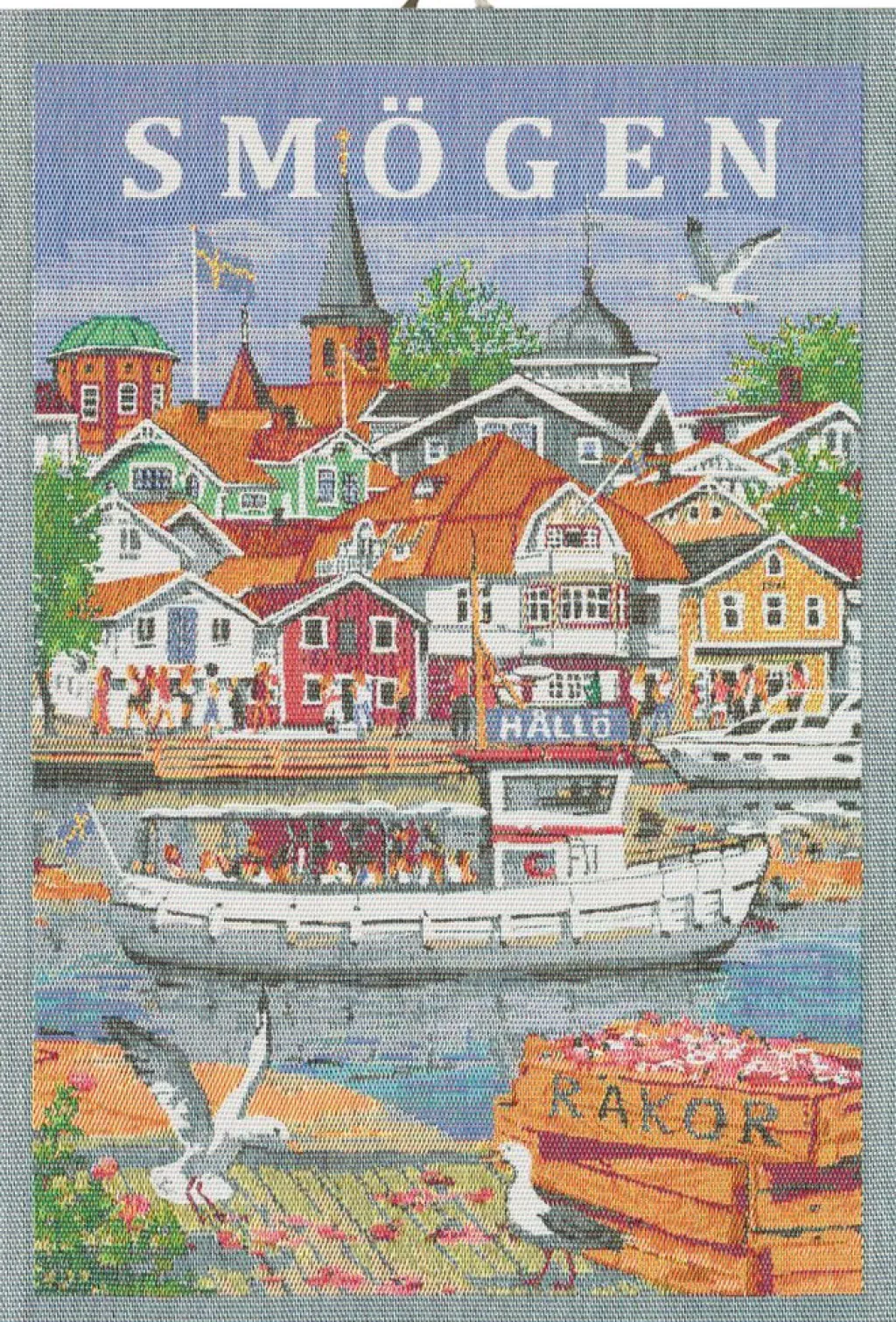 Kökshandduk<Ekelund Smögen kökshandduk 35X50 - s Linneväveri