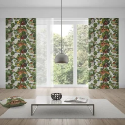 Gardintyger Mönstrade|Arvidssons Textil<Arvidssons textil Sommarstad tyg